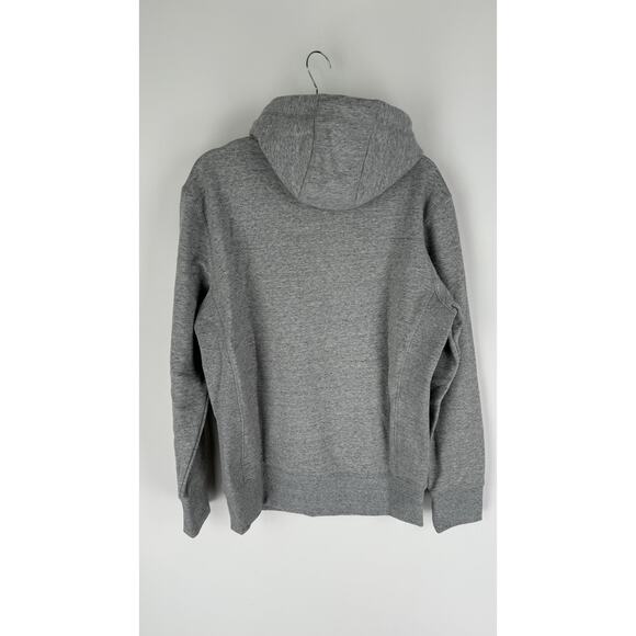 Superdry Luxury Sport Loose Hoodie Pullover Mens Large Athletic Grey Marl New - Picture 8 of 10